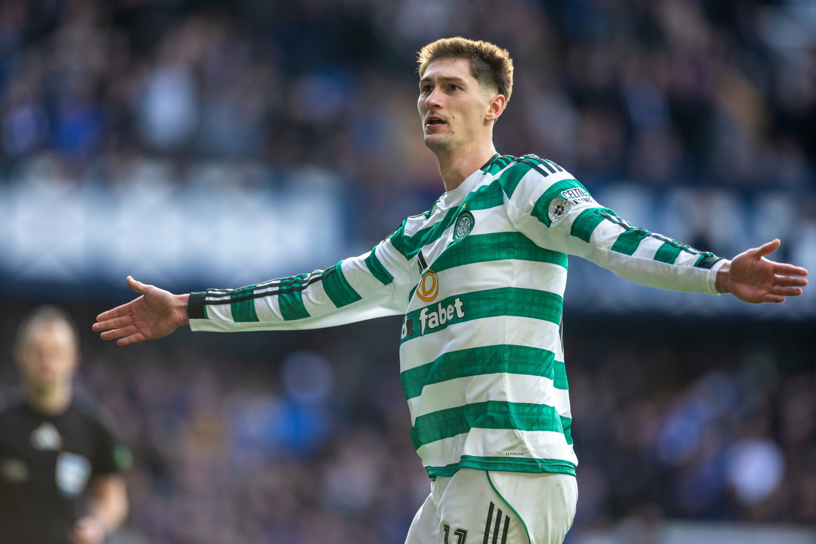 Celtic FC Striker Cvancara Penalty ibrox