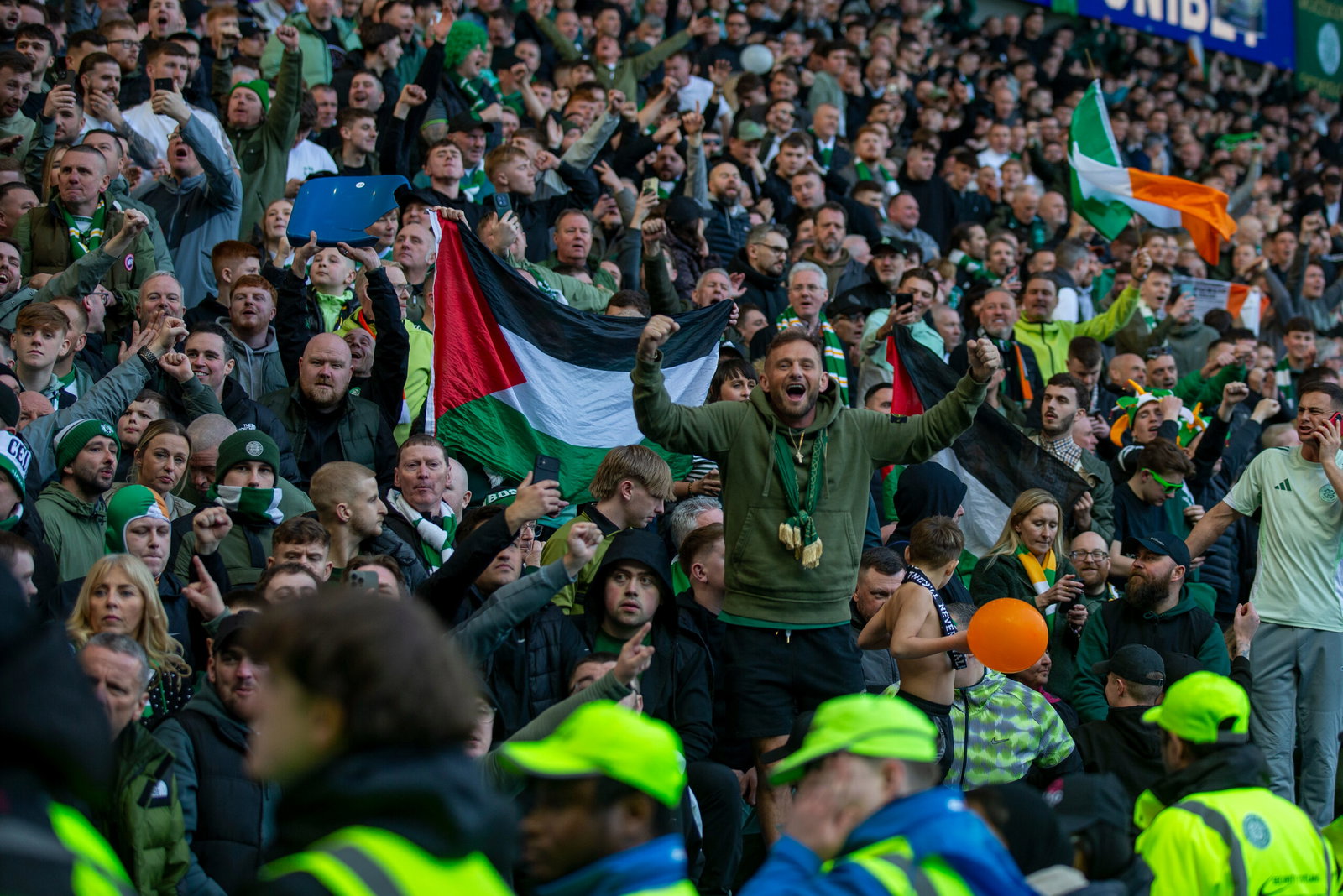 Celtic fans Ibrox