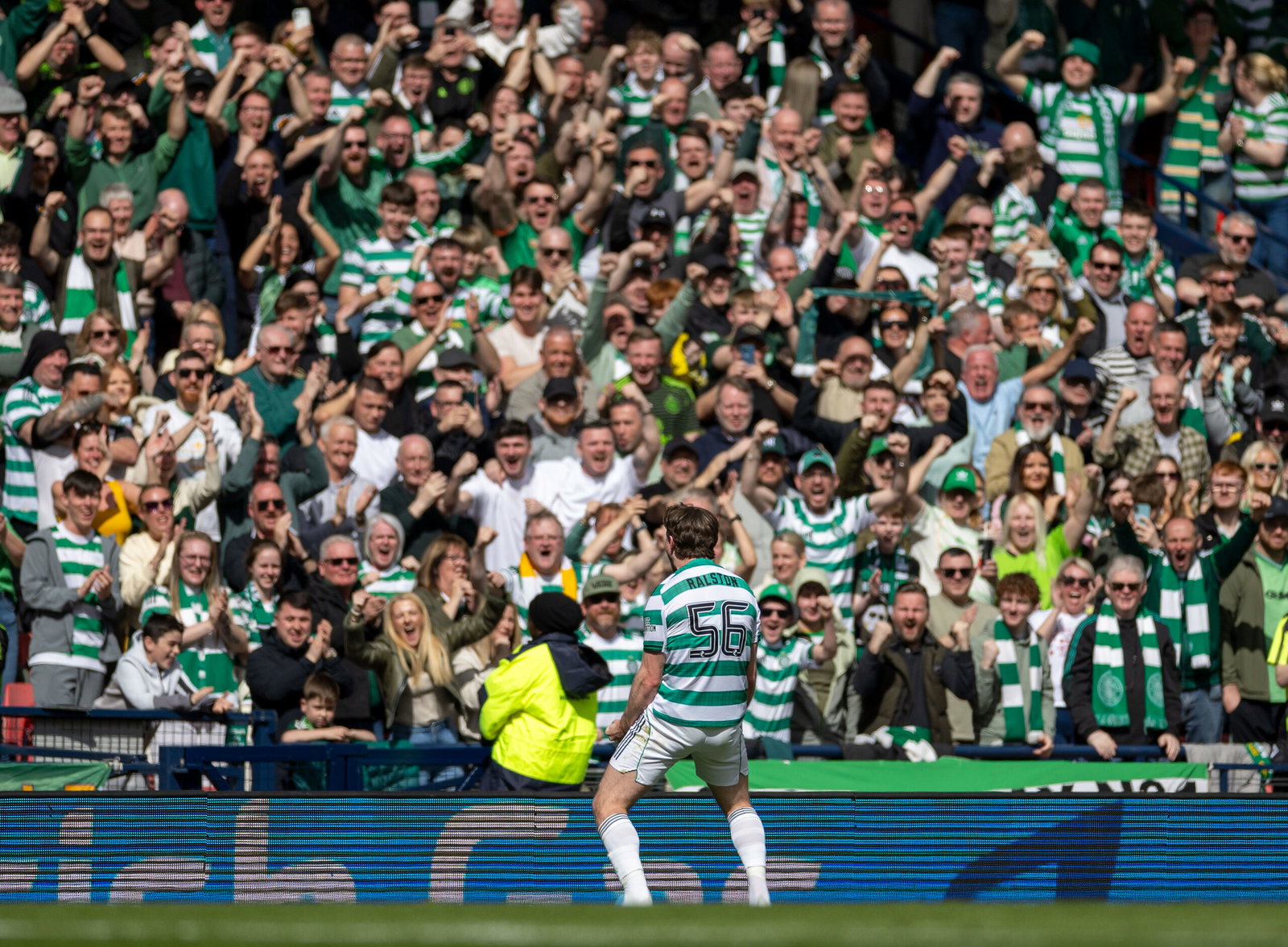 celtic vs st mirren Hampden celebrations
