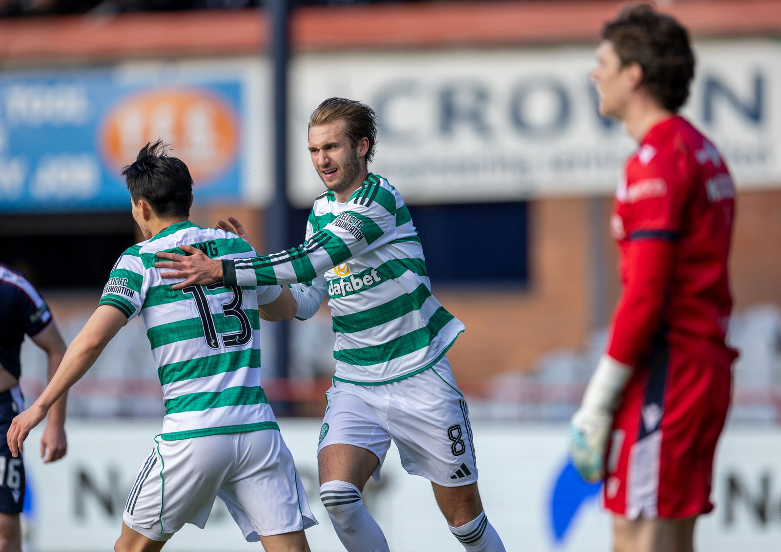 Celtic FC midfielder Benjamin Nygren